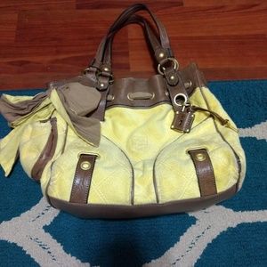 Yellow juicy couture purse